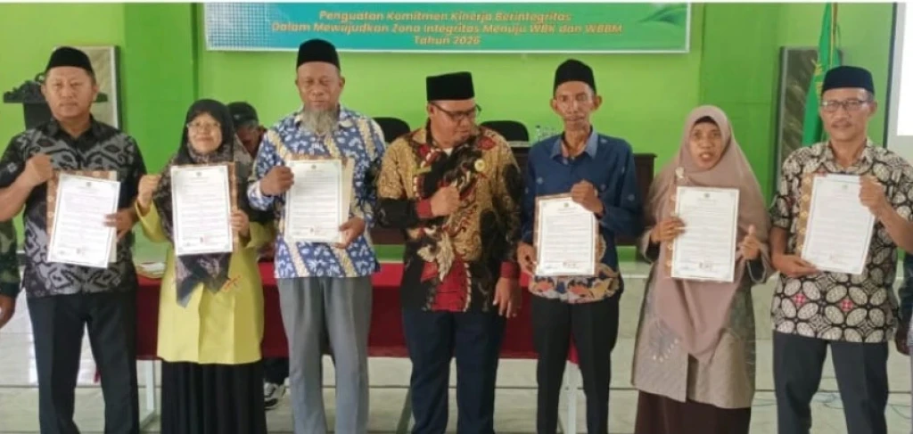 Hadana Opiear, S.Pd., M.Pd : Madrasah Siap Jadi Teladan Zona Integritas 2026