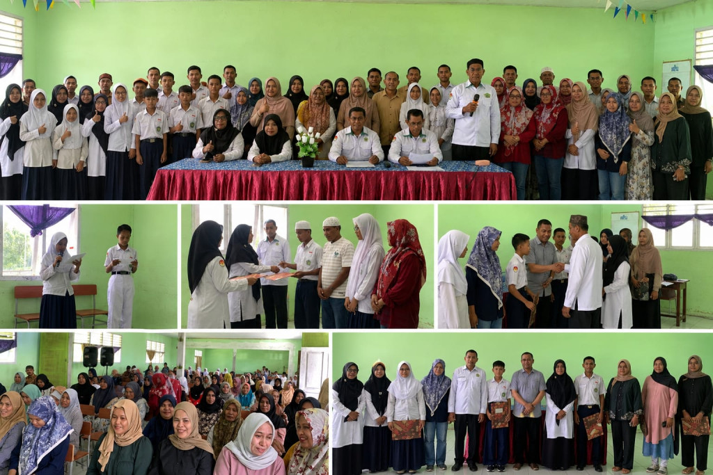 MTS 6 MALUKU TENGAH, KEGIATAN PENERIMAAN RAPORT SEMESTER GENAP