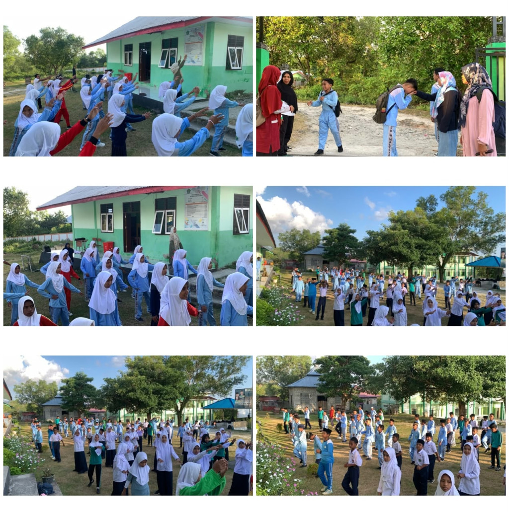 JUMAT PAGI PENUH SEMANGAT DI MTsN 6 MALUKU TENGAH